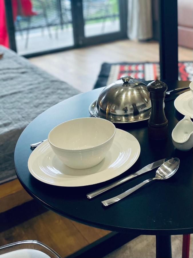 Kazbegi Stylish Apartment ภายนอก รูปภาพ